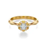 Pierścionek zaręczynowy z diamentami AJPZ_082